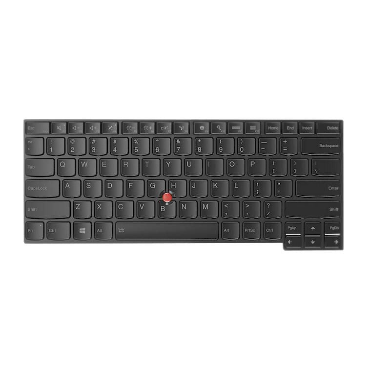 Lenovo Notebook-Ersatztastatur – für ThinkPad T460s – QWERTZ (DE) – schwarz