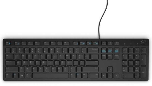 Dell KB216 – Tastatur – kabelgebunden, USB-A – AZERTY (FR) – Schwarz