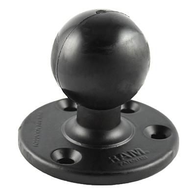 RAM Mounts RAM-D-202U Kugelbasis – Ø 3,68" – Schwarz