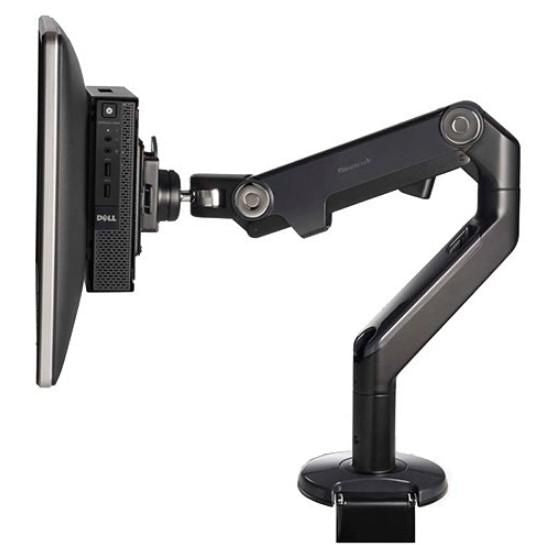 DELL MNT-DUL-MFF-D9 – Monitorhalterung, 2 Monitore, Adapterbox, Schwarz
