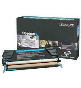 Lexmark Toner – cyan, 10000 Seiten