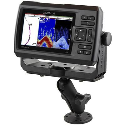 RAM Mounts RAM-B-111U – Aktive Halterung, Aluminium, Schraubbefestigung, für diverse Garmin GPSMAP-Modelle, Sc
