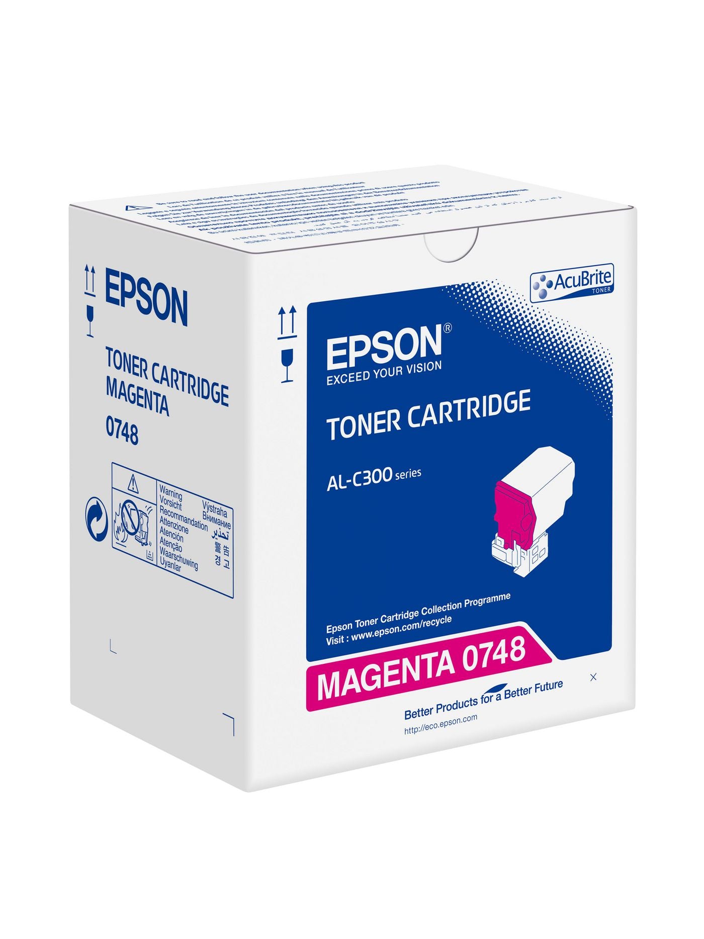 Epson Toner AL-C300 – Magenta, 8800 Seiten – für Farb-Laserdrucker/Multifunktionsgeräte