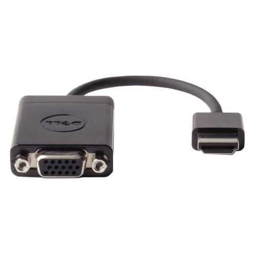 Dell Adapter HDMI zu VGA – 1920 × 1080 (1080p), 0,17 m, Schwarz