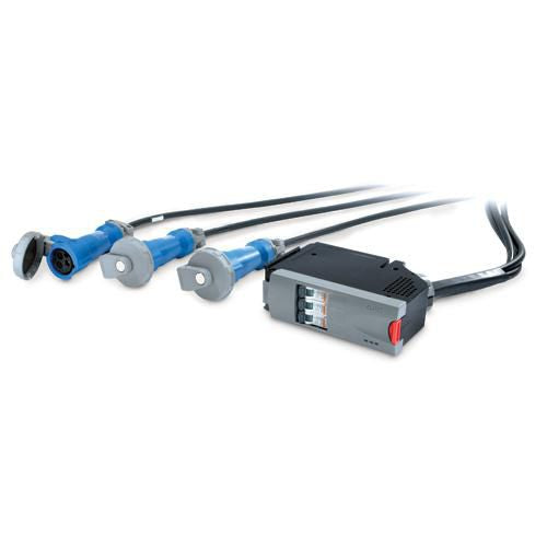APC IT-Stromverteilermodul – IEC 309×3 – 400 V, 32 A pro Phase – 432×152×152 mm