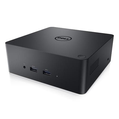 DELL TB18DC Dockingstation – Thunderbolt 3, 2× DP, 1× HDMI, 5× USB-A, 210 W PD, GbE, 3,5 mm Audio