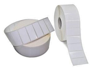 Zebra Rollenetiketten, 51 mm × 25 mm, Polyester (glänzend), 12 Rollen