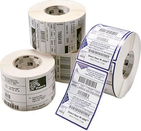 Zebra Druckeretiketten Z-Perform 1000D, 38 mm × 19 mm, Papier, permanent klebend