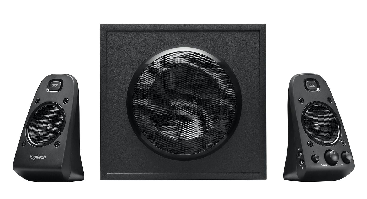 Logitech Z623 – PC-Lautsprecher-Set 2.1 mit Subwoofer, Schwarz
