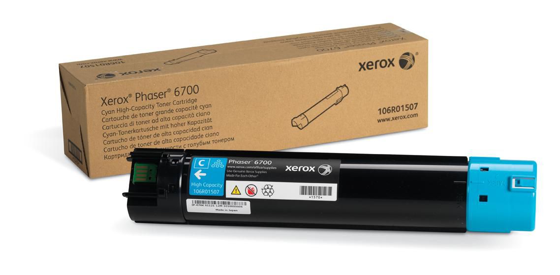Xerox Toner – cyan, 12000 Seiten