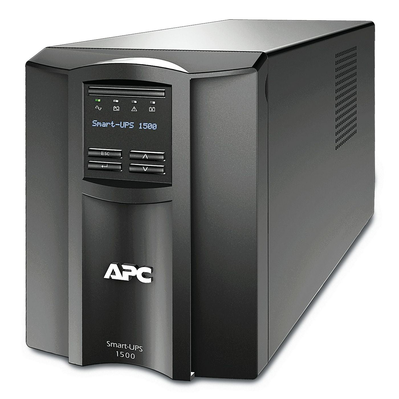 APC Smart-UPS SMT1500IC – USV Line-Interaktiv, 1,5 kVA/1000 W, Tower, 8× IEC (C13), VRLA, SmartConnect, LCD