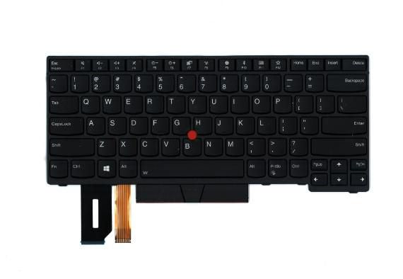 Lenovo Notebook-Ersatztastatur – QWERTY (Nordic) – schwarz – für ThinkPad T480s