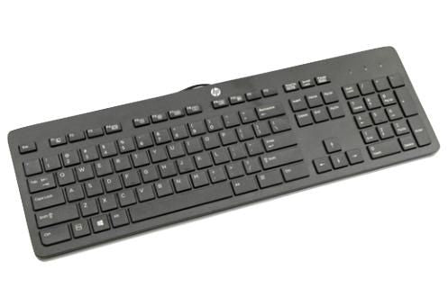 HP Tastatur – mechanisch – kabelgebunden – USB – QWERTY (Nordisch) – schwarz