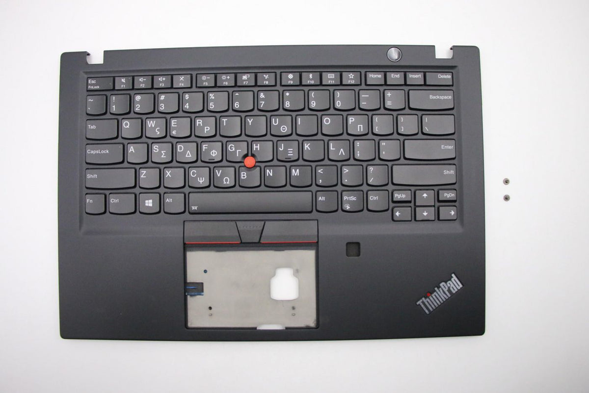 Lenovo Tastatur-Case für ThinkPad T490s (20NX, 20NY) – Griechisch, mit Hintergrundbeleuchtung – Schwarz