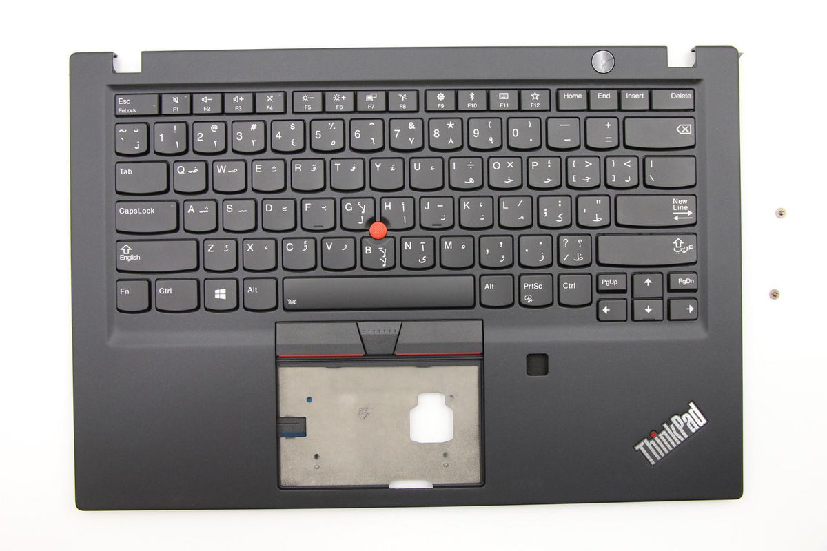 Lenovo Notebook-Ersatztastatur, beleuchtet – Arabisch – Schwarz – für ThinkPad T490s