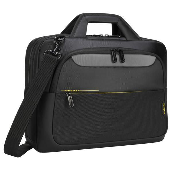 Targus CityGear Notebook-Tasche bis 17,3" – schockresistent, mit Tablet-Fach – Schwarz