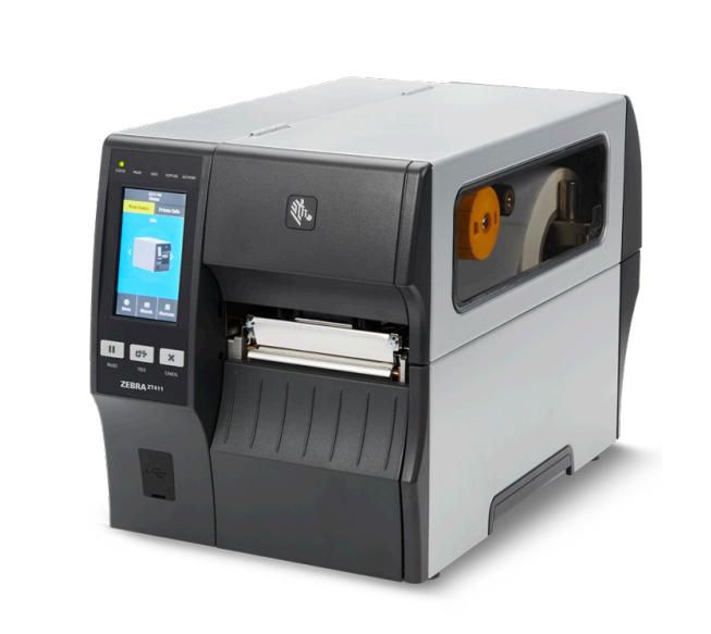 Zebra ZT411 – Industrie-Etikettendrucker (Thermotransfer), 101,6 mm, 203 dpi, USB/LAN/Bluetooth/RS-232