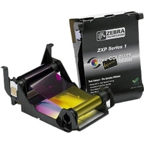 Zebra Kartendrucker-Farbband YMCK – 100 Karten – für ZXP 1 – 800011-140