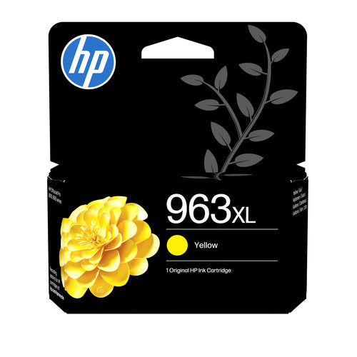 HP 963XL Gelb Tintenpatrone (Original) – 1'600 Seiten – für OfficeJet Pro 9010/9012/9014 … – 3JA29AE