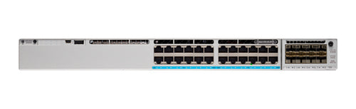 Cisco C9300-24H-E – Managed Switch – 24×GbE, L2+/L3, PoE+, 1U