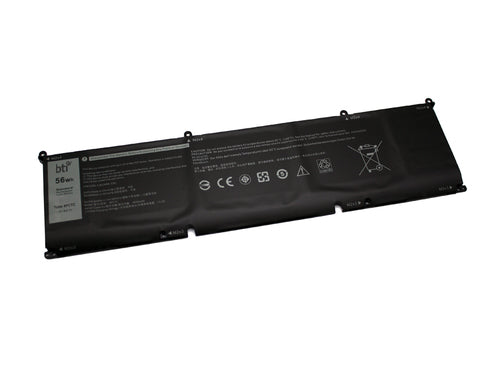 BTI Notebook-Akku – für Dell G7 7500, G15 5510 – 56 Wh, 11,4 V (3 Zellen) – Schwarz
