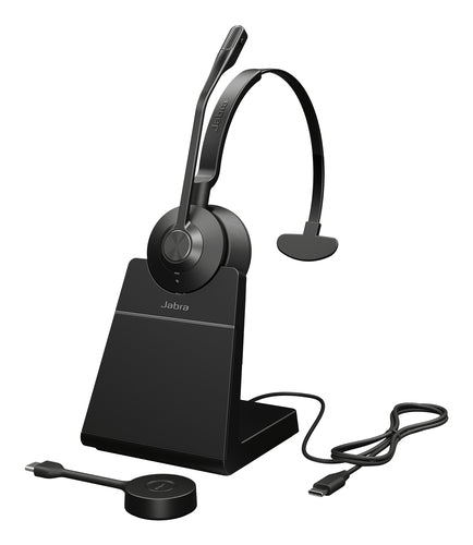 Jabra Engage 55 SE UC – Mono Headset – USB‑C (Link 400c), Stand – für Softphone