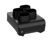 Zebra Ladestation – CR6080-BC40004WW – 4‑Slot, induktiv, AC/DC – für CS6080 – schwarz