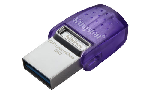 Kingston Technology Kingston DT MICRODUO 3C USB-Stick – 128 GB, USB-A + USB-C, Dual-Stecker, bis 200 MB/s