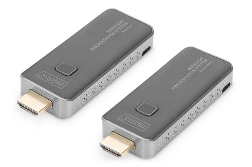 Digitus Click & Present Mini – Drahtloses Präsentationssystem – Full HD, HDMI, Micro-USB, WLAN