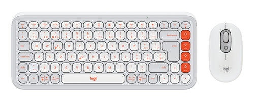 Logitech POP ICON – Tastatur, CH-Layout (DE-CH), Weiss