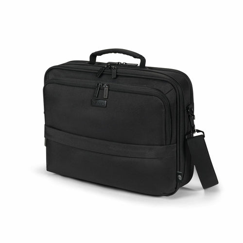 DICOTA Notebook-Tasche bis 17,3" – Wasserabweisend, 100% recyceltes PET – Schwarz