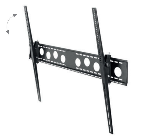 Hagor Wandhalterung, neigbar, für 75–130", VESA 1200×900, schwarz