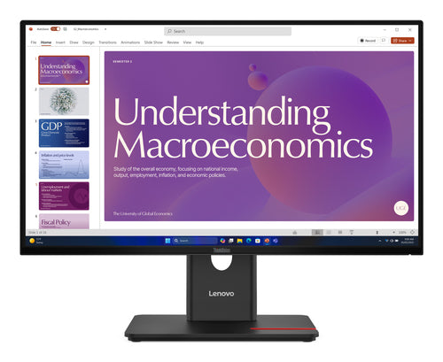 Lenovo T24D-40 – Monitor, WUXGA (1920 × 1200), IPS, VGA, HDMI, DisplayPort