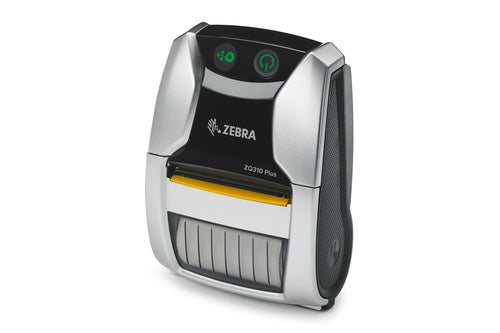 Zebra ZQ310 Plus – Mobiler Handdrucker, Thermodirekt, für Etiketten bis 58 mm, 203 × 203 dpi, 100 mm/s, USB, W