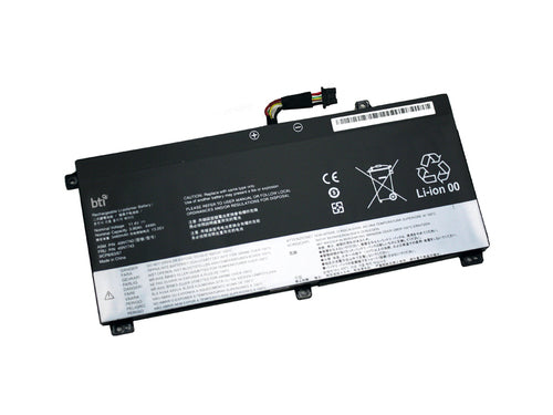 BTI Notebook-Akku – für Lenovo ThinkPad T550 – 44 Wh, 11,4 V (3 Zellen) – Schwarz