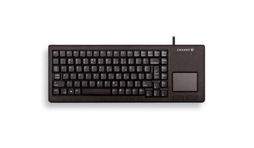 Cherry G84-5500 – Tastatur – kabelgebunden, USB – QWERTY (US-INT) – mit Touchpad – schwarz