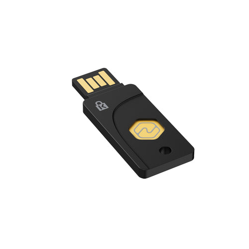 Kensington USB-Adapter – USB-A (Stecker) – VeriMark NFC+ – FIDO2 Level 2 – für Windows, Mac