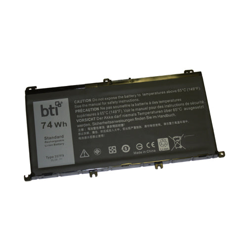 BTI Notebook-Akku – für Dell Inspiron 7559 – 74 Wh, 11,1 V (6 Zellen) – Schwarz
