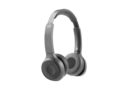 Cisco 730 – Duo On-Ear Headset – USB-A (Wireless), inkl. Stand – carbon