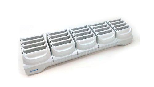 Zebra HEALTHCARE CRD-TC5X-20S4BHC01 Ladestation – 108 W, 20 Steckplätze – für Zebra Batterien