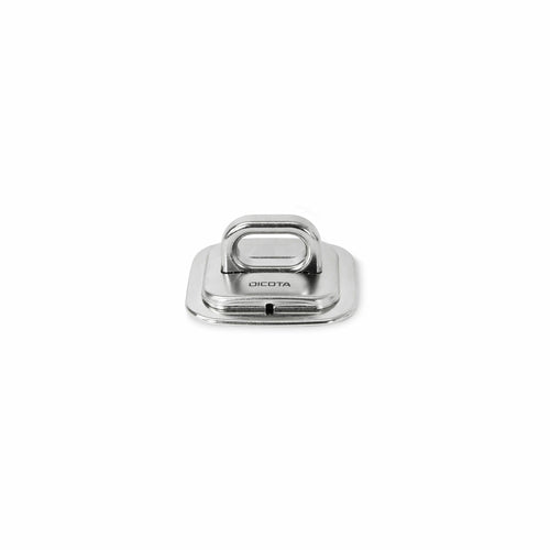 DICOTA Basisplatte für Laptop-Schloss – Silber, Zink, 47×51,6×23,3 mm, 1 St.