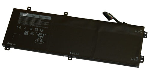 BTI Notebook-Akku – für Dell XPS 15 9550 – 37 Wh, 7,6 V (3 Zellen) – Schwarz