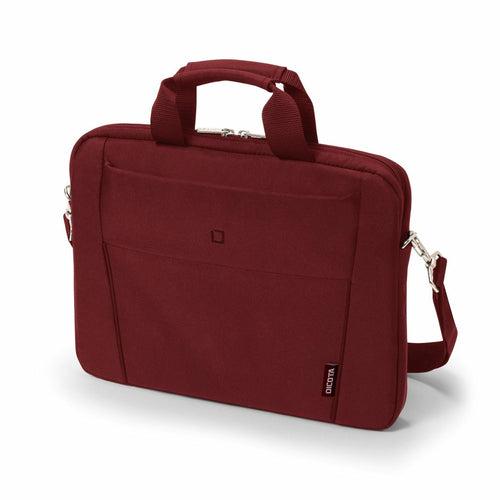 DICOTA Notebook-Tasche bis 12,5" – wasserabweisend, Vorderfach – Rot