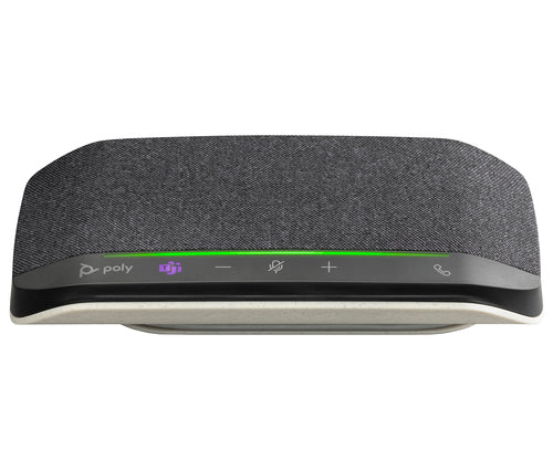 Poly Sync 10 Freisprecheinrichtung – USB‑A/USB‑C – für Microsoft Teams – Silber