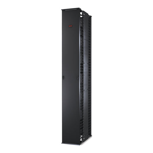APC AR8675 Kabelmanagementtafel, doppelseitig, vertikal, 2134×304×660 mm – schwarz