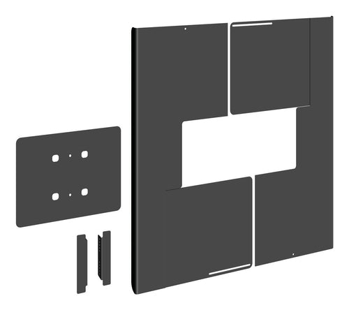 Vogel's PFA 9160 – LED-Wandrahmen, 65–70", Hochformat, Schwarz