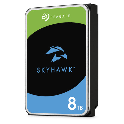 Seagate SkyHawk ST8000VX010 – 8 TB HDD, 3,5", SATA III, 256 MB Cache