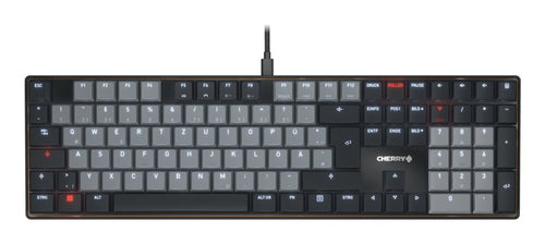 CHERRY KC 500 MX LP 2.0 – Tastatur – mechanisch – kabelgebunden – Offwhite