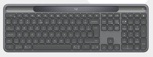 Logitech K980 – Tastatur, kabellos (Bluetooth/2,4 GHz), UK-Layout (EN) – für Windows, macOS & iPadOS und andere