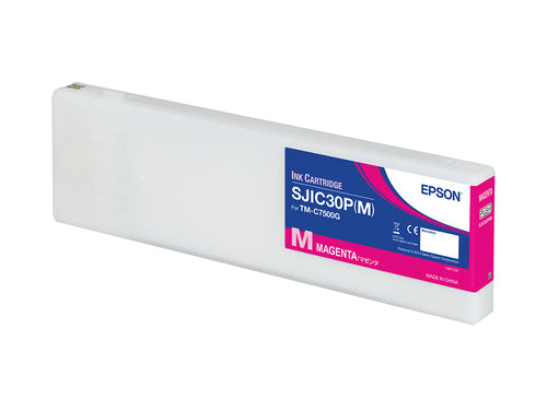 Epson Tintenpatrone SJIC30P(M), Magenta, Original – für ColorWorks C7500G